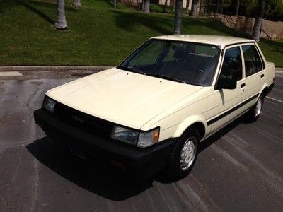 1986 toyota corolla unmolested california car 77k miles no reserve