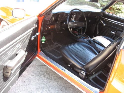 1969 CAMARO RALLY SPORT, 350, TH350, PS, PB, A/C, HUGGER ORANGE-BLACK INTERIOR!!, US $25,000.00, image 14