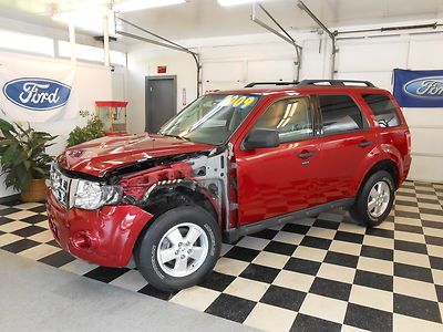 2009 ford escape xlt 4x4 43k no reserve salvage rebuildable leather sunroof