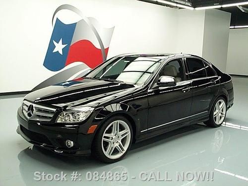 2009 mercedes-benz c300 sport p1 sunroof navigation 50k texas direct auto