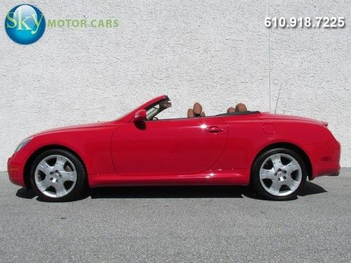 $65,289 msrp 49,000 miles 1-owner navigation levinson bluetooth convertible