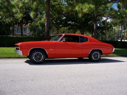 1970 Chevelle SS 454, 4-Speed, Posi, Nut & Bolt Frame Off Restoration, US $55,000.00, image 2