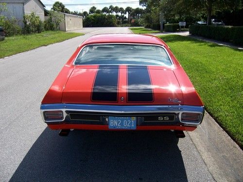 1970 Chevelle SS 454, 4-Speed, Posi, Nut & Bolt Frame Off Restoration, US $55,000.00, image 4