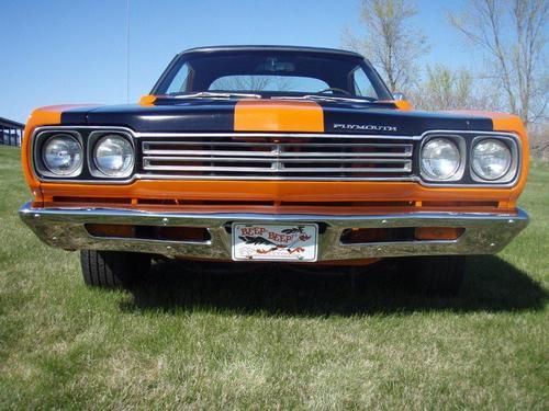 # matching 1969 road runner ( build sheets orignal panels)