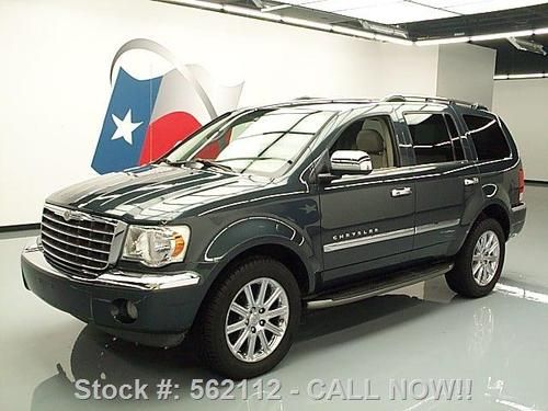 2007 chrysler aspen ltd hemi 4x4 sunroof nav dvd 54k mi texas direct auto