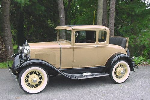 1930 ford model a rumble seat coupe nice older body off restoration