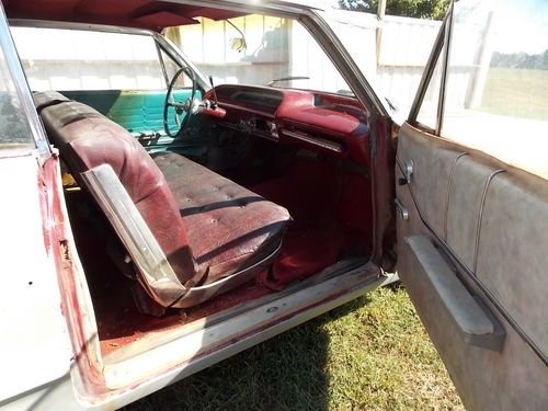 1964 Chevrolet Impala Sport Coupe Not SS GREAT SOLID PROJECT CAR, image 2