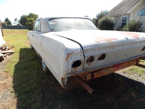 1964 Chevrolet Impala Sport Coupe Not SS GREAT SOLID PROJECT CAR, image 6