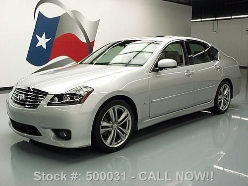 2008 infiniti m45 sport sunroof nav climate leather 59k texas direct auto