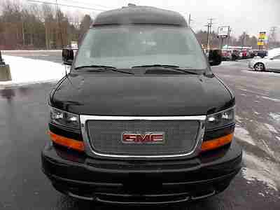 2013 GMC Black Conversion Van ALL WHEEL DRIVE 26