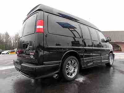 2013 GMC Black Conversion Van ALL WHEEL DRIVE 26