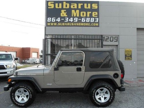 2006 jeep wrangler rubicon sport utility 2-door 4.0l. only 56k miles!!