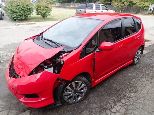 2013 honda fit, salvage, damaged, wrecked,runs and lot drives, honda, damaged