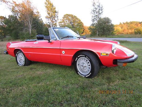 1978 alfa romeo spider niki lauda special edition