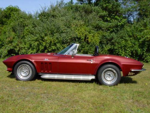 1966 chevrolet corvette convertible 427/450 hp n.o.m. l88 ? california car !!!