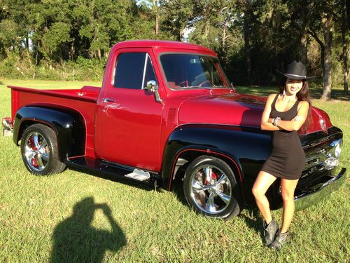 1953 ford f-100 pick up truck retro street rod pro touring 460ci big block v8