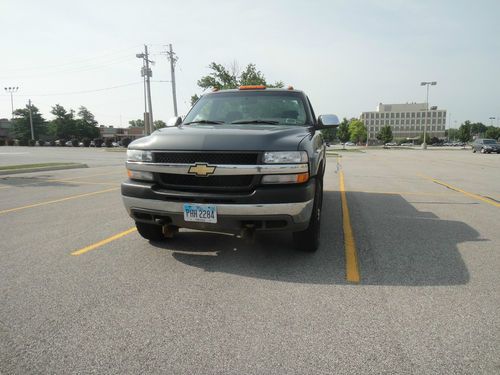 2001 chevy silverado ls 6.0l 2500hd 4x4 fisher snow plow