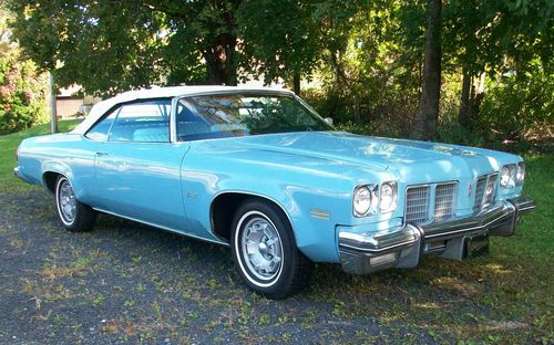 1975 oldsmobile delta 88 convertible well optioned last year full size olds conv