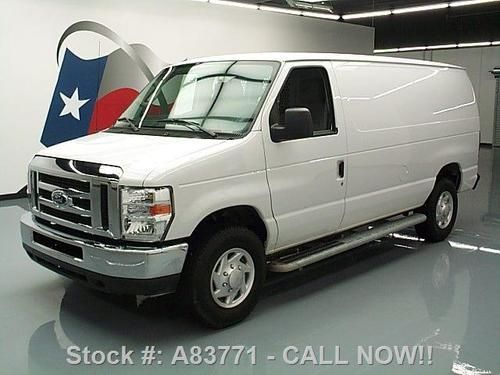 2012 ford e-250 cargo v8 partition running boards 9k mi texas direct auto