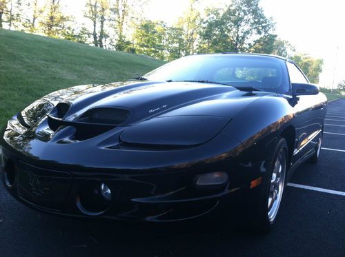 2002 pontiac firebird trans am ws6, 6 spd, t-top, 34k miles original owner