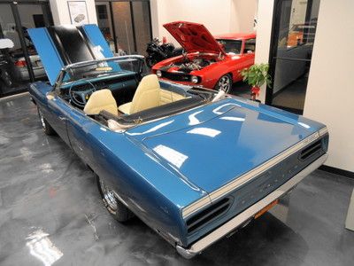 1970 plymouth road runner convertible - mint - restored - very clean - v8 - buy