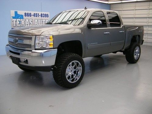 We finance!!!  2013 chevrolet silverado 1500 lt 4x4 lifted 20 rims texas auto