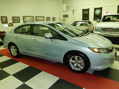 2012 honda civic gx sedan 4-door 1.8l * only 1,290 mi.* nav, warr. 29k msrp save