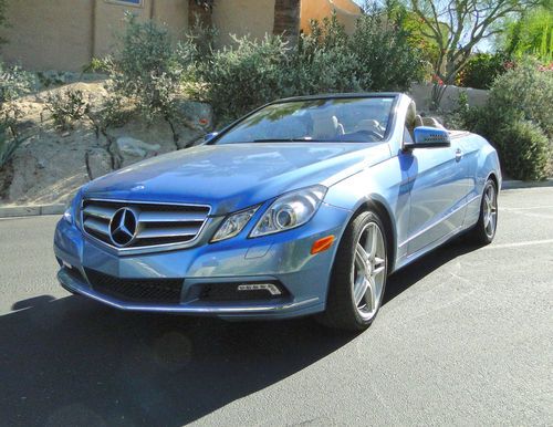 2011 mercedes- benz e-class (e-350) 2 door cabriolet convertible