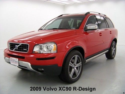 2009 volvo xc90 r-design sunroof leather mem 3rd row seats dynaudio 60k