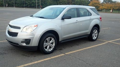 2012 chevrolet equinox ls sport utility 4-door 2.4l  9230 miles low reserve