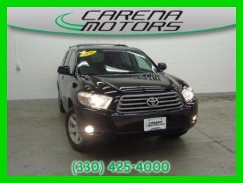 2010 toyota used highlander se moon leather heated seats backup camera