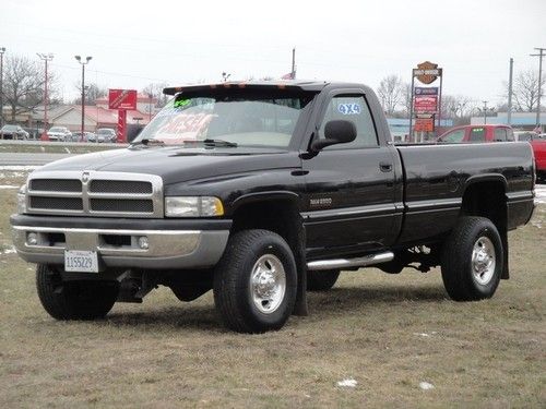 2000 dodge ram 2500 slt 4x4 diesel with plow