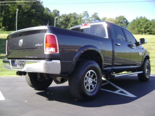2013 DODGE RAM CREW CAB 2500 LARAMIE SRW 6 SPD MANUAL LEATHER SPRAYIN LINER NAV, image 5