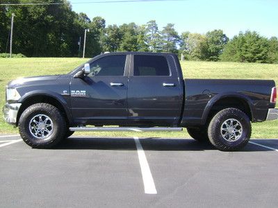 2013 DODGE RAM CREW CAB 2500 LARAMIE SRW 6 SPD MANUAL LEATHER SPRAYIN LINER NAV, image 8