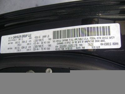 2013 DODGE RAM CREW CAB 2500 LARAMIE SRW 6 SPD MANUAL LEATHER SPRAYIN LINER NAV, image 48