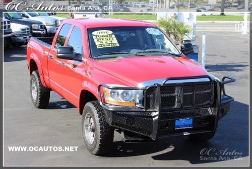 2006 dodge ram 2500 5.9l 4x4 cummins diesel 6 spd manual