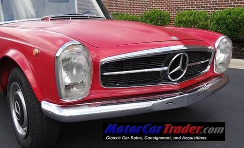 1970 mercedes benz 280sl roadster. 4-speed, original car, 4 owners, great car!