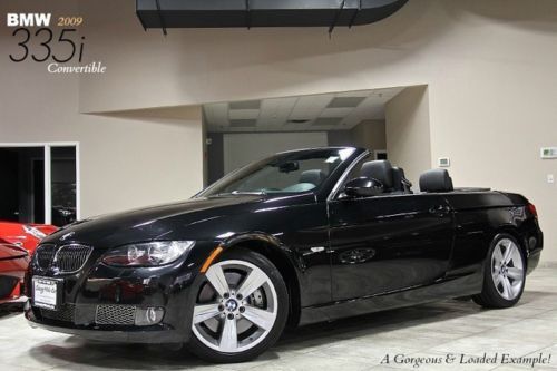 2009 bmw 335i convertible $60k + msrp sport package navigation cold weather wow$