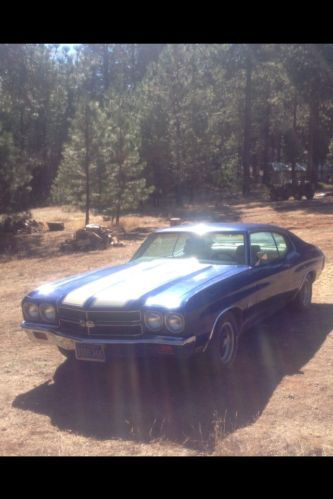 1970 chevrolet chevelle base hardtop 2-door 5.7l