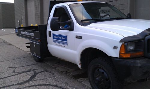 2001 Ford F-250 Super Duty XL Standard Cab Pickup 2-Door 5.4L with Flat Bed, US $2,875.00, image 4