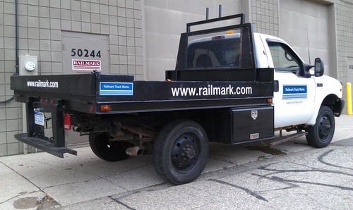 2001 Ford F-250 Super Duty XL Standard Cab Pickup 2-Door 5.4L with Flat Bed, US $2,875.00, image 6