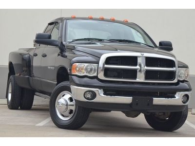 2005 ram 3500 slt quad cab diesel 4x4 dually 6spd clean hwy miles $599 ship