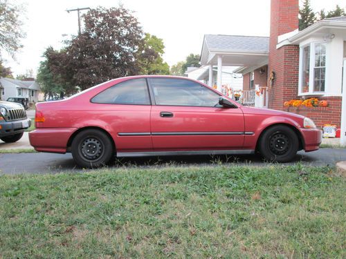 1996 honda civic dx coupe 2-door 1.6l