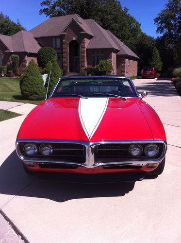 1968 pontiac firebird base convertible 2-door 5.7l