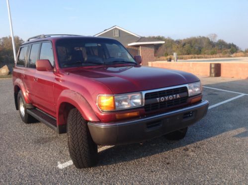 1993 Toyota Land Cruiser Toyota Landcruiser runs great diff lock leather 3 seats, US $8,900.00, image 2