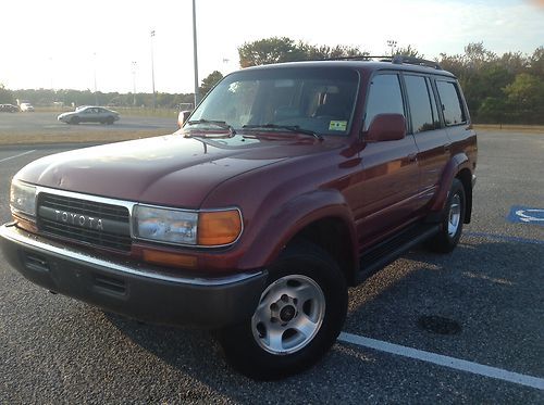 1993 Toyota Land Cruiser Toyota Landcruiser runs great diff lock leather 3 seats, US $8,900.00, image 4