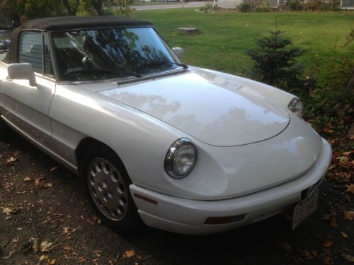 1992 alfa romeo spider veloce