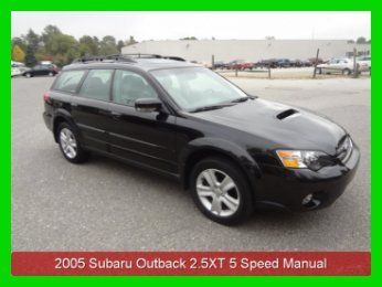 2005 2.5 xt limited used turbo 2.5l 5 speed manual awd  1 owner clean carfax