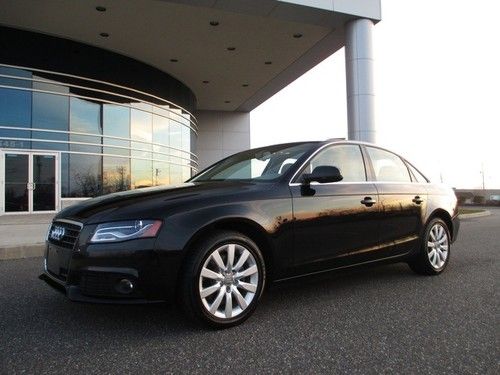 2011 audi a4 2.0t quattro premium plus navigation black loaded