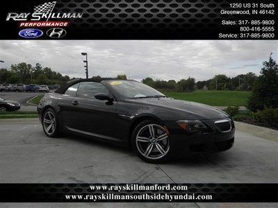 2007 bmw m6 convertible 5.0l v10 7-speed smg w/ drivelogic 07